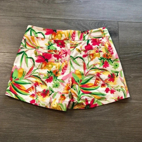 J. Crew Garden Floral Print Cotton Shorts Size 2 - Picture 10 of 10